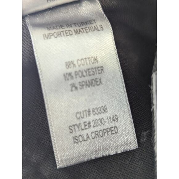 Citizens of Humanity Isola Cropped Boot Jeans Plush Black Sculpt Stretch NEW 32 - Picture 9 of 10